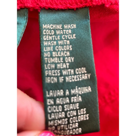 Lauren‎ Naval Supply Company Ralph Lauren Military Jacket Vintage Red Size Large - Picture 9 of 9